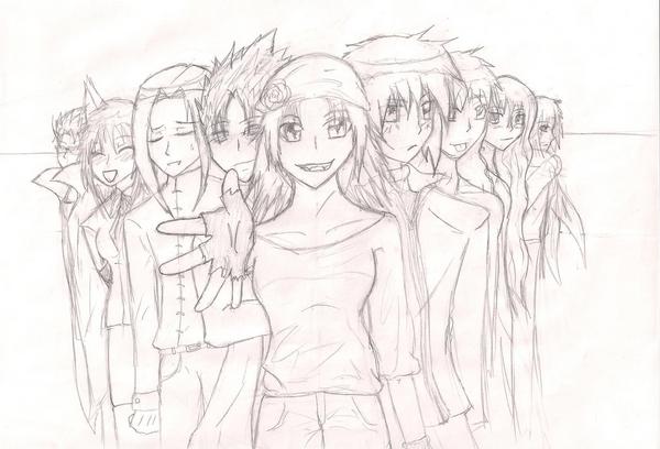 Group Photo by AnimeFreakazoider