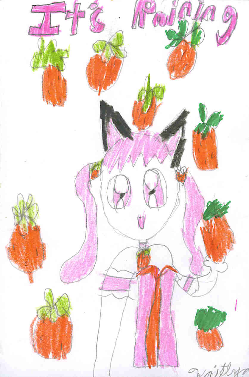 It's Raining Strawberrys! by AnimeGurl12