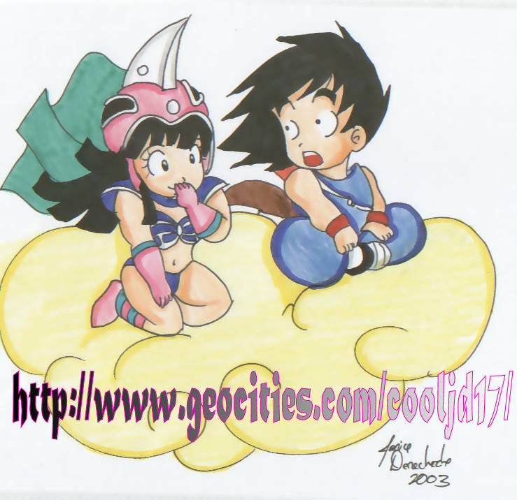 Goku & Chi Chi by AnimeJanice