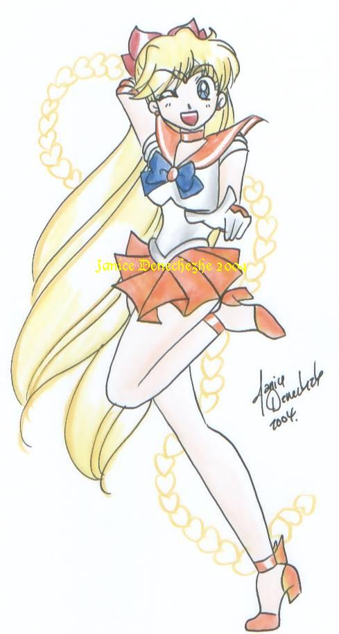 Manga Sailor Venus by AnimeJanice