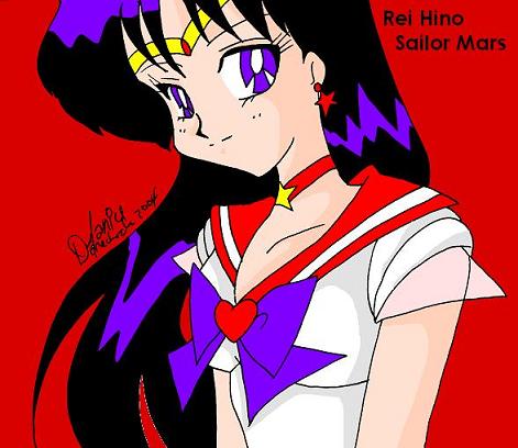 Super Sailor Mars by AnimeJanice