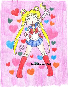 **Chibi Sailor Moon** by AnimeJanice