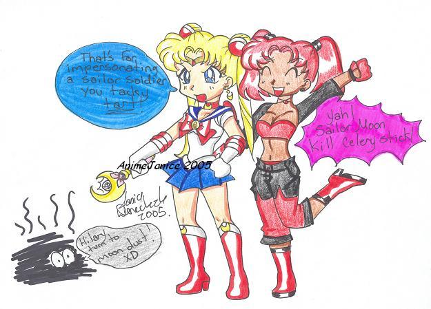Sailor Moon kills hilary by AnimeJanice