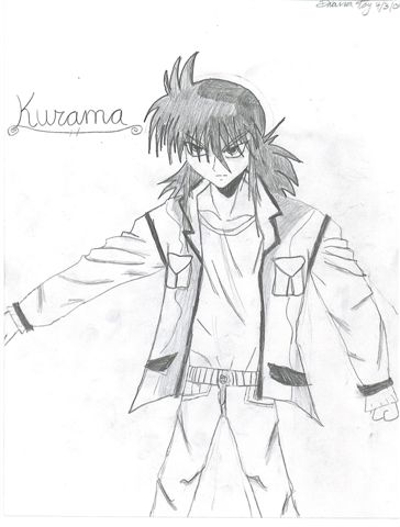 Angry Kurama by AnimeLover13