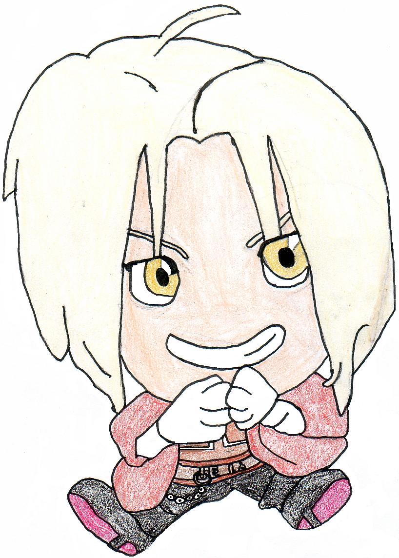 Chibi Edward Elric by AnimeLover5793