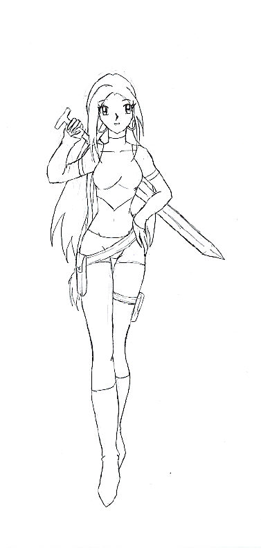 Sword Girl by AnimeMangaLover