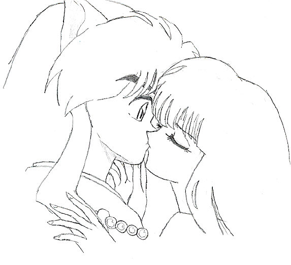 Kikyo's Kiss by AnimeMangaLover