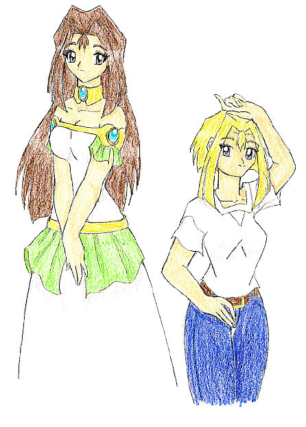 Princess Ares and Shyra Sera by AnimeMangaLover