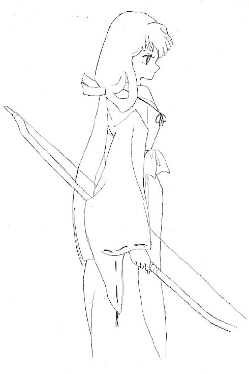 Kikyo, the Archer by AnimeMangaLover
