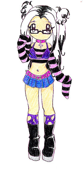 Chibi Draga! (Colored) by AnimeMangaLover