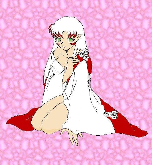 Sessho-Maru's Kimono **COLORED** by AnimeMangaLover