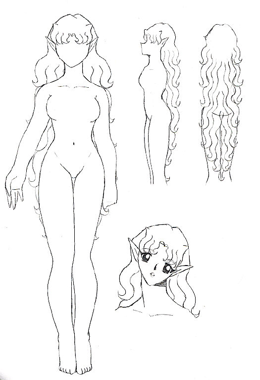 Elf Girl: Body Proifle by AnimeMangaLover