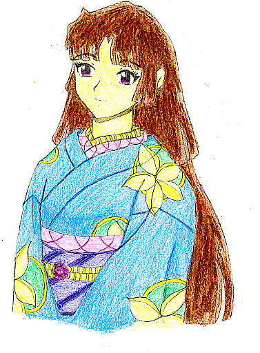 Japanese Princess *colored* by AnimeMangaLover