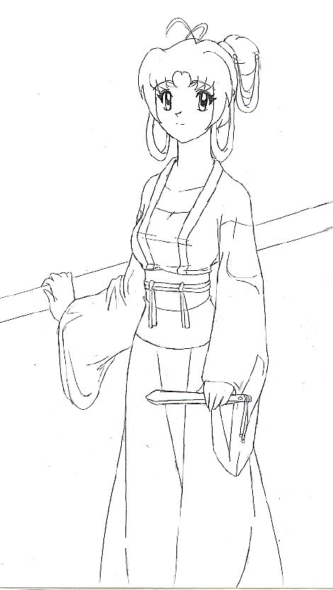 Kiyera in a China Dress by AnimeMangaLover