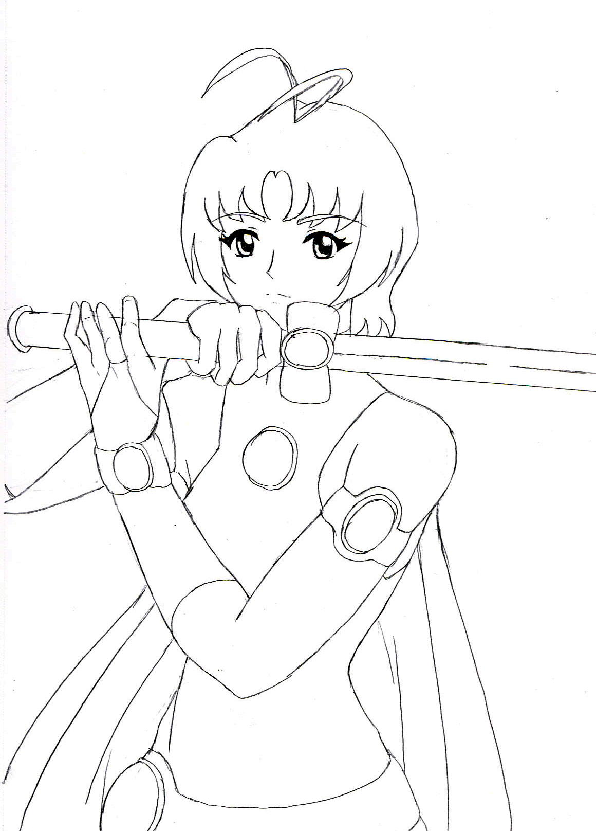 Ramyna, Warrior and Protector of Arasya by AnimeMangaLover