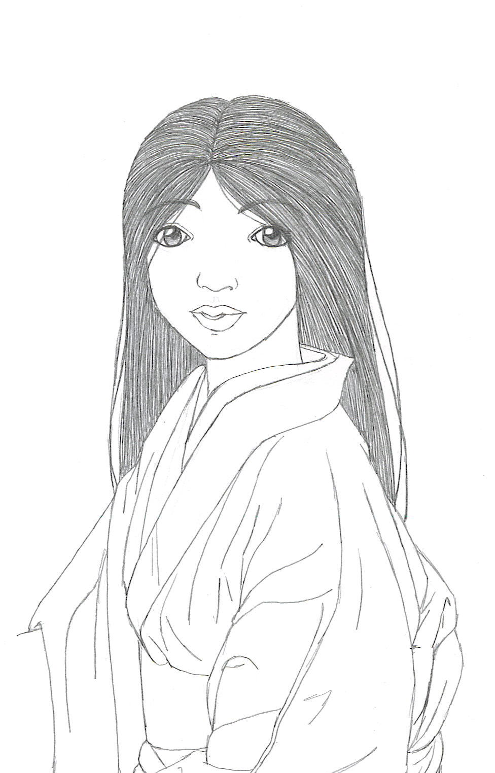 Kimono Girl by AnimeMangaLover