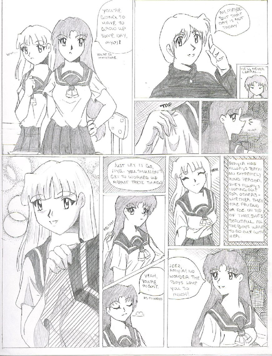 Practice Manga: Page 3 by AnimeMangaLover