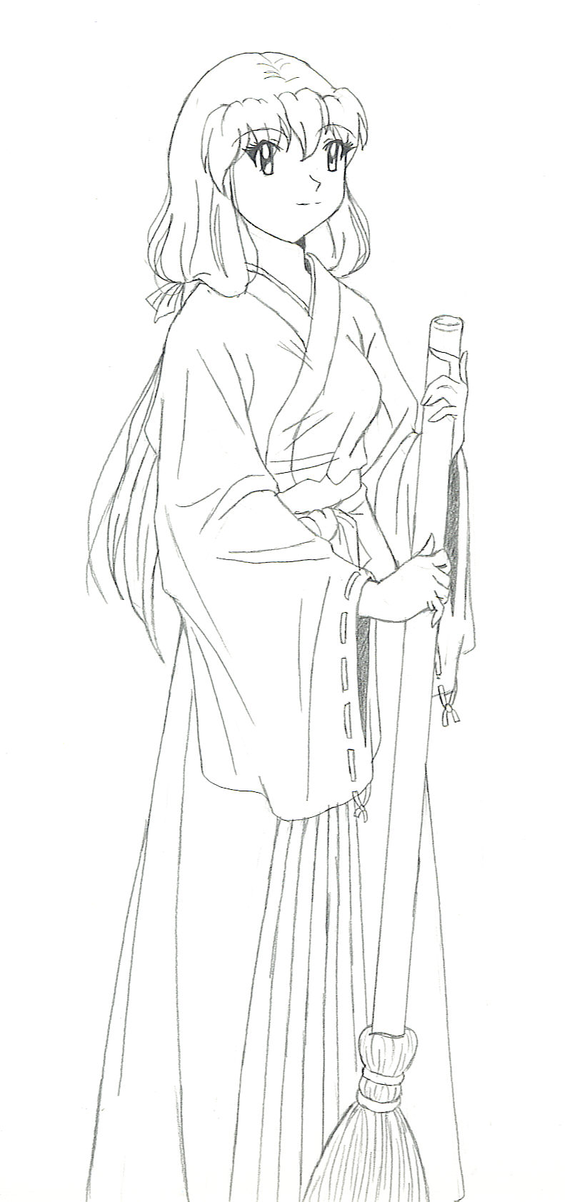 Temple Priestess by AnimeMangaLover