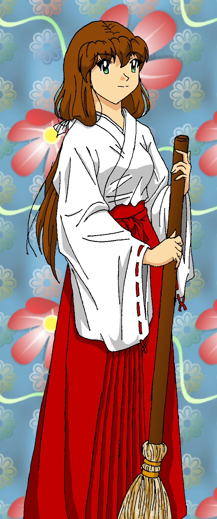 Temple Priestess (Colored PSP 8) by AnimeMangaLover