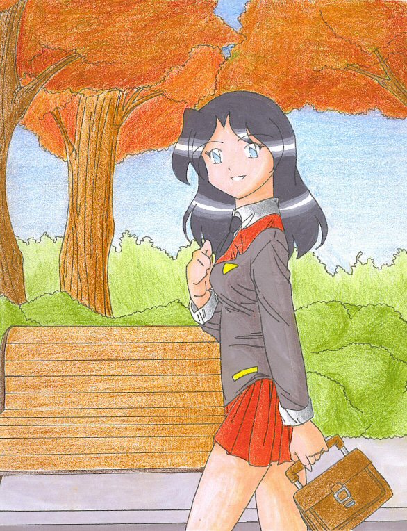 School Girl Aura by AnimeMangaLover