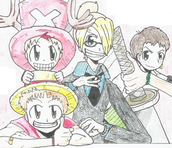 My Friends as the Straw Hat Pirates! by Anime_Crazy_K-chan