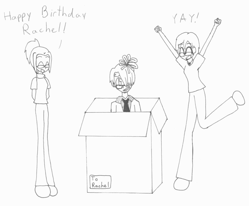 Happy Birthday to Rachel! by Anime_Crazy_K-chan