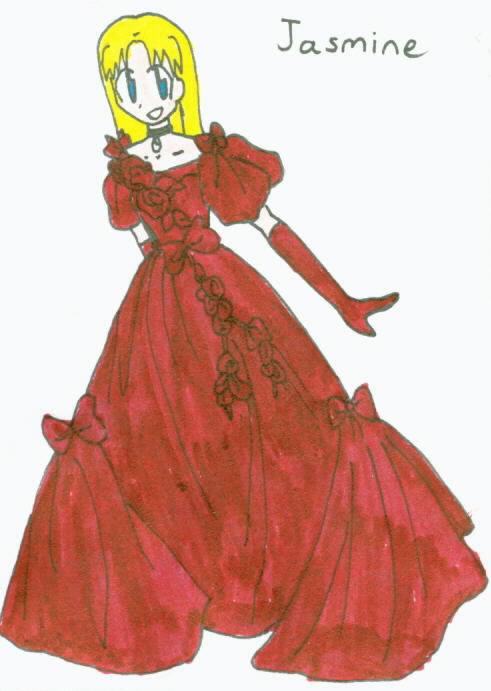Jasmine in a Dress by Anime_Crazy_K-chan