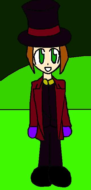 Chibi Me (As Willy Wonka) by Anime_Crazy_K-chan