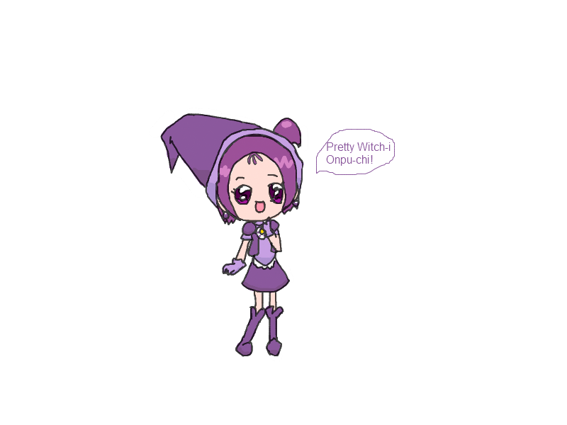 Witch apprentice Onpu by Anime_Ellie
