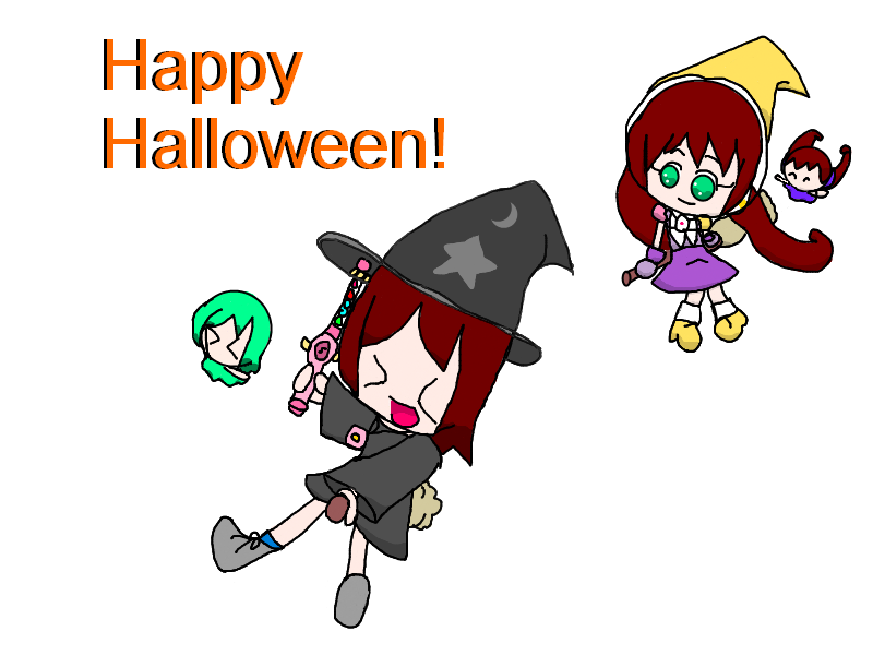 Happy Halloween!! by Anime_Ellie