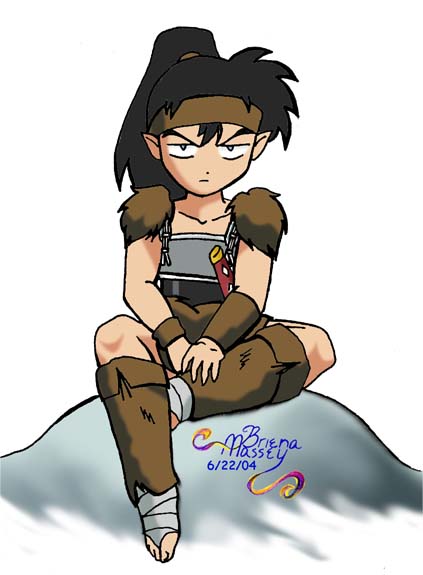 Chibi Kouga! by Anime_Mesh_Girl