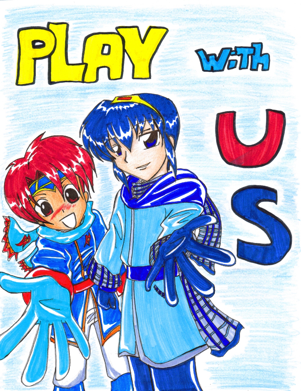 Play with us by Anime_Yokai_Mckai