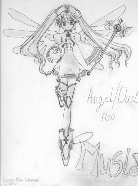 Musia from Angel/Dust neo by Animedrawqueen