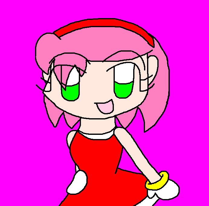 Human Amy Rose by Animegirl1994