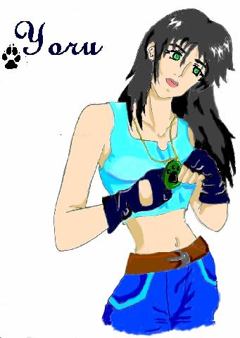 Yoru (1st drawing) by Animegirl2429