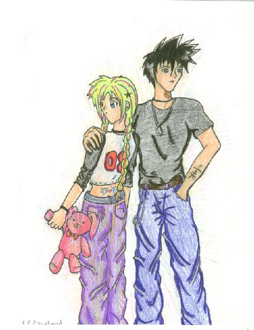 Kumori and Tai by Animegirl2429