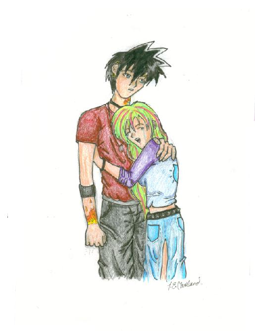Kumori and Tai # 2 by Animegirl2429