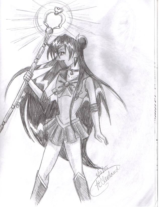 Sailor Pluto *sketch* by Animegirl2429