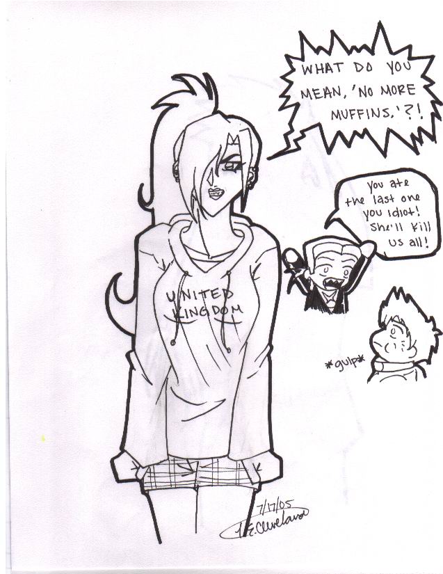 Hige ate teh Animegirl's muffins.... by Animegirl2429