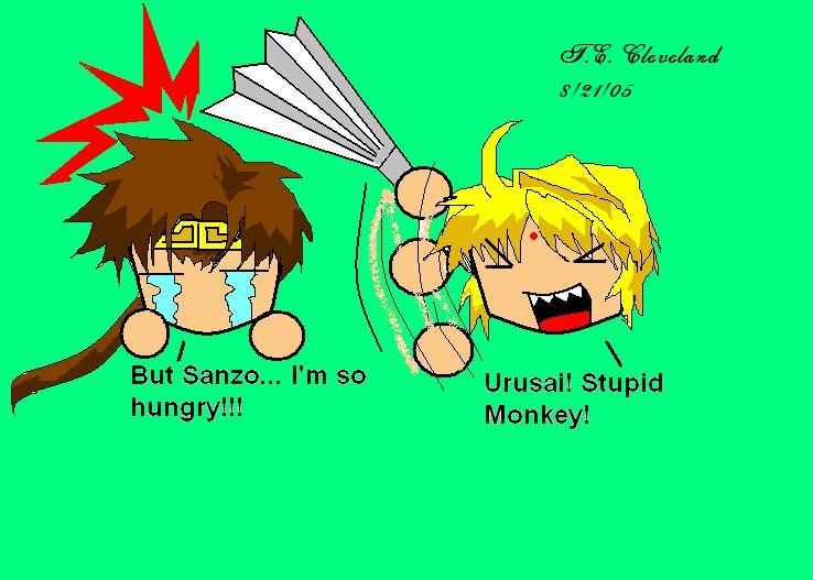 Urusai! Stupid Monkey! by Animegirl2429