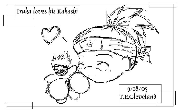 Iruka loves his Kakashi by Animegirl2429