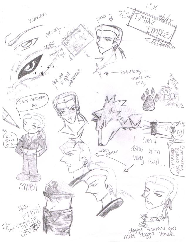 !!!!Tsume Doodles!!! by Animegirl2429
