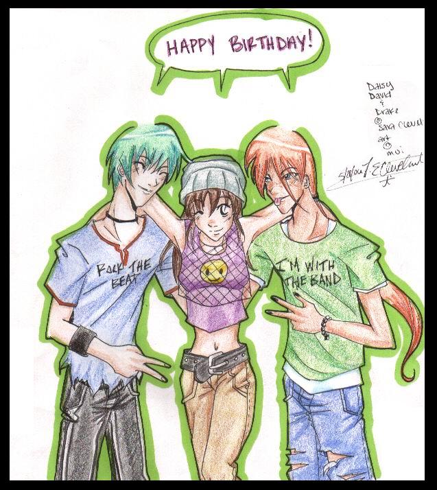 Happy Birthday HrShiKi5s! by Animegirl2429