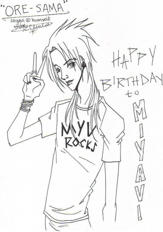 Happy Birthday MYV by Animegirl2429