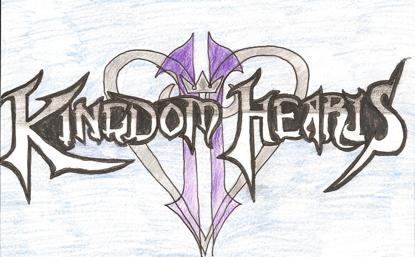 Kingdom Hearts II Logo by Animeiskewlbecauseisaidso