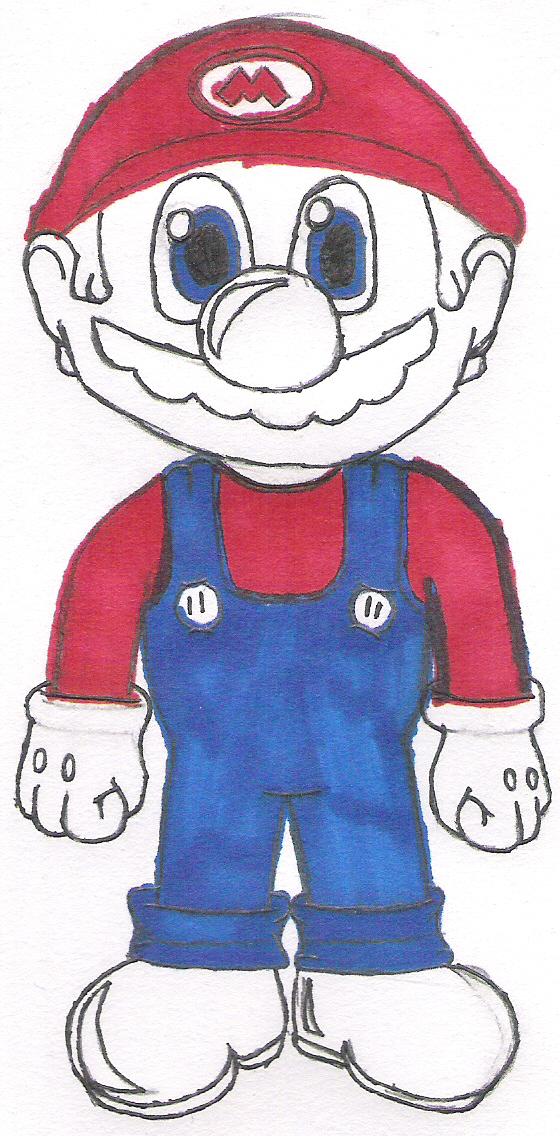 Mario by Animerocker