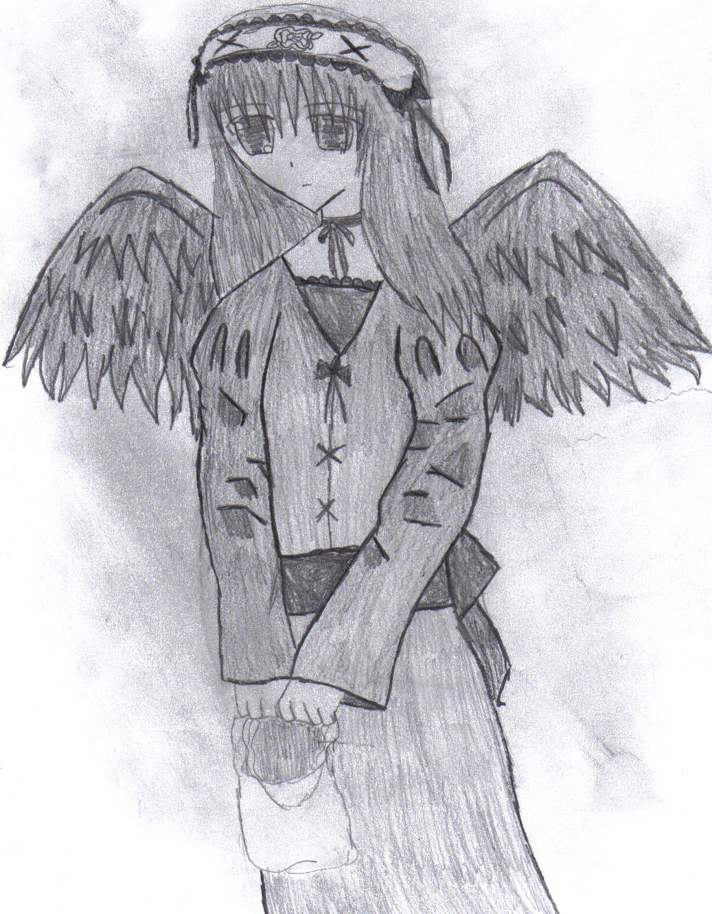 Anime angel by Animeviolingirl