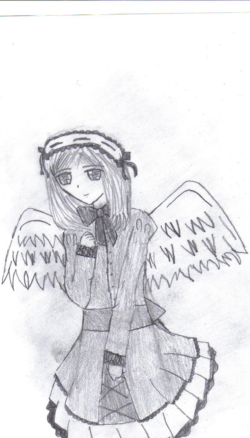 Shy Angel by Animeviolingirl