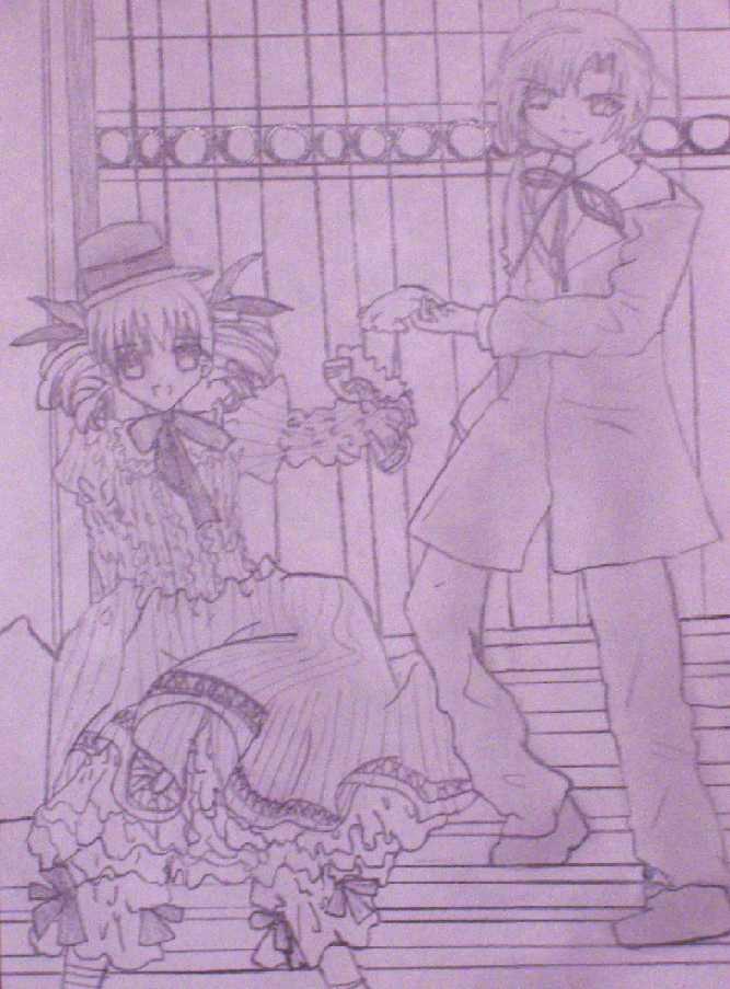 Kazune and Karin by Animeviolingirl