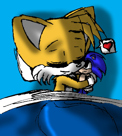 Tails sleeps by Annamay168